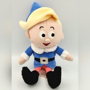 HERMEY, Rudolph Red Nose Reindeer The Misfit Elf Plush 9" Christmas Vintage 2016